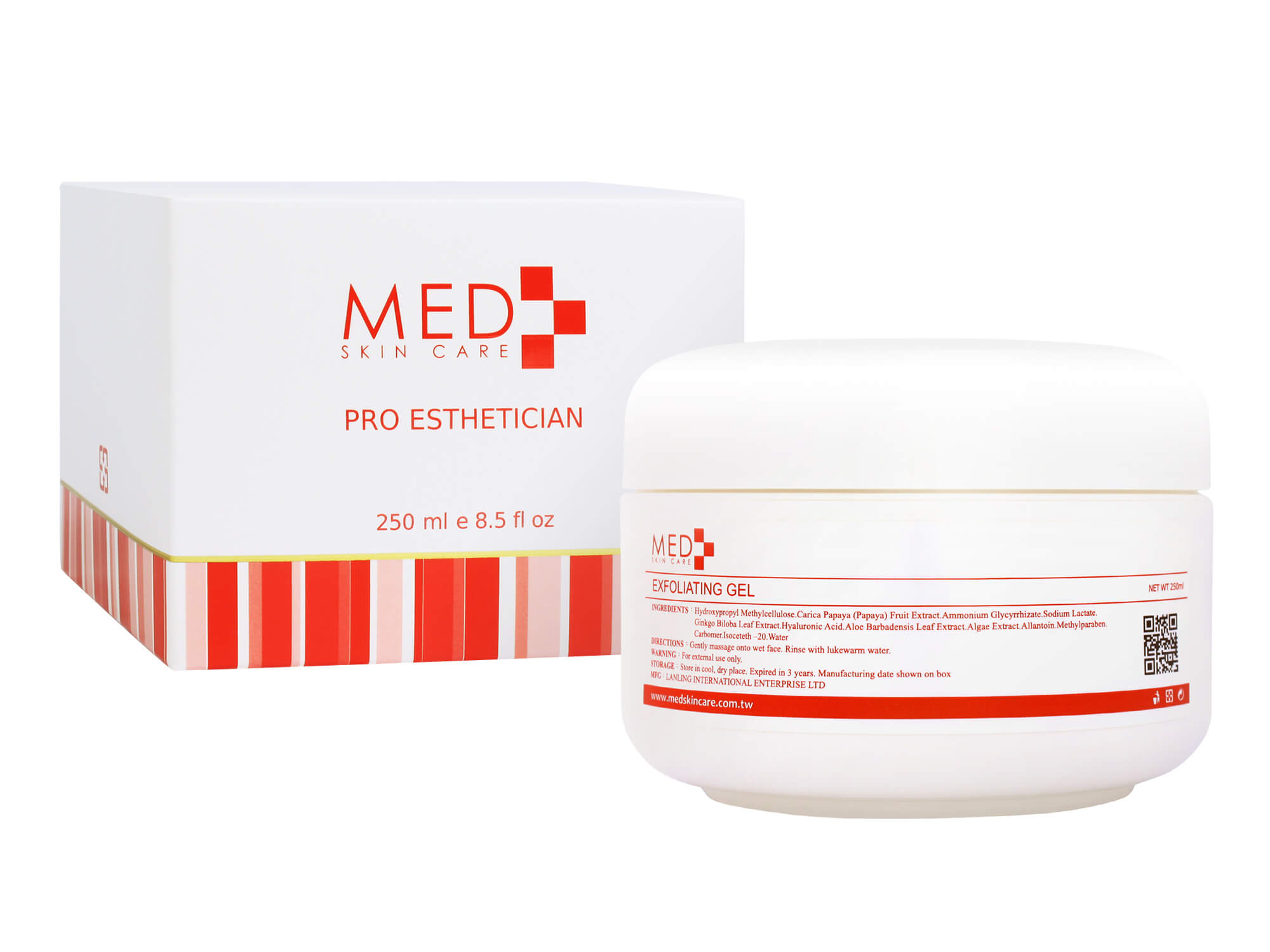 MED Skin Care 蘭陵國際 亮彩柔膚去角質凝膠