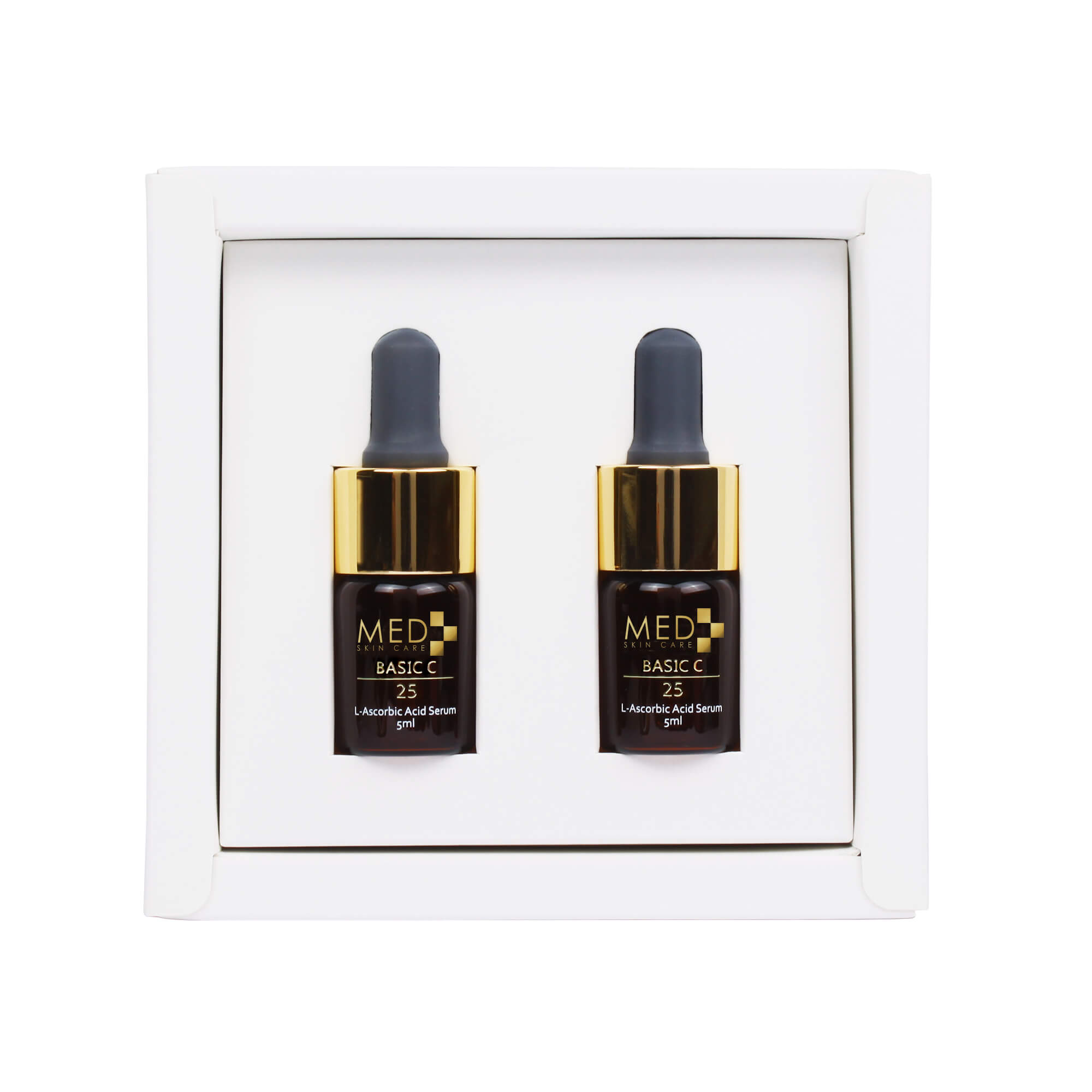 MED Skin Care 蘭陵國際 左型C25安瓶組 (2入)
