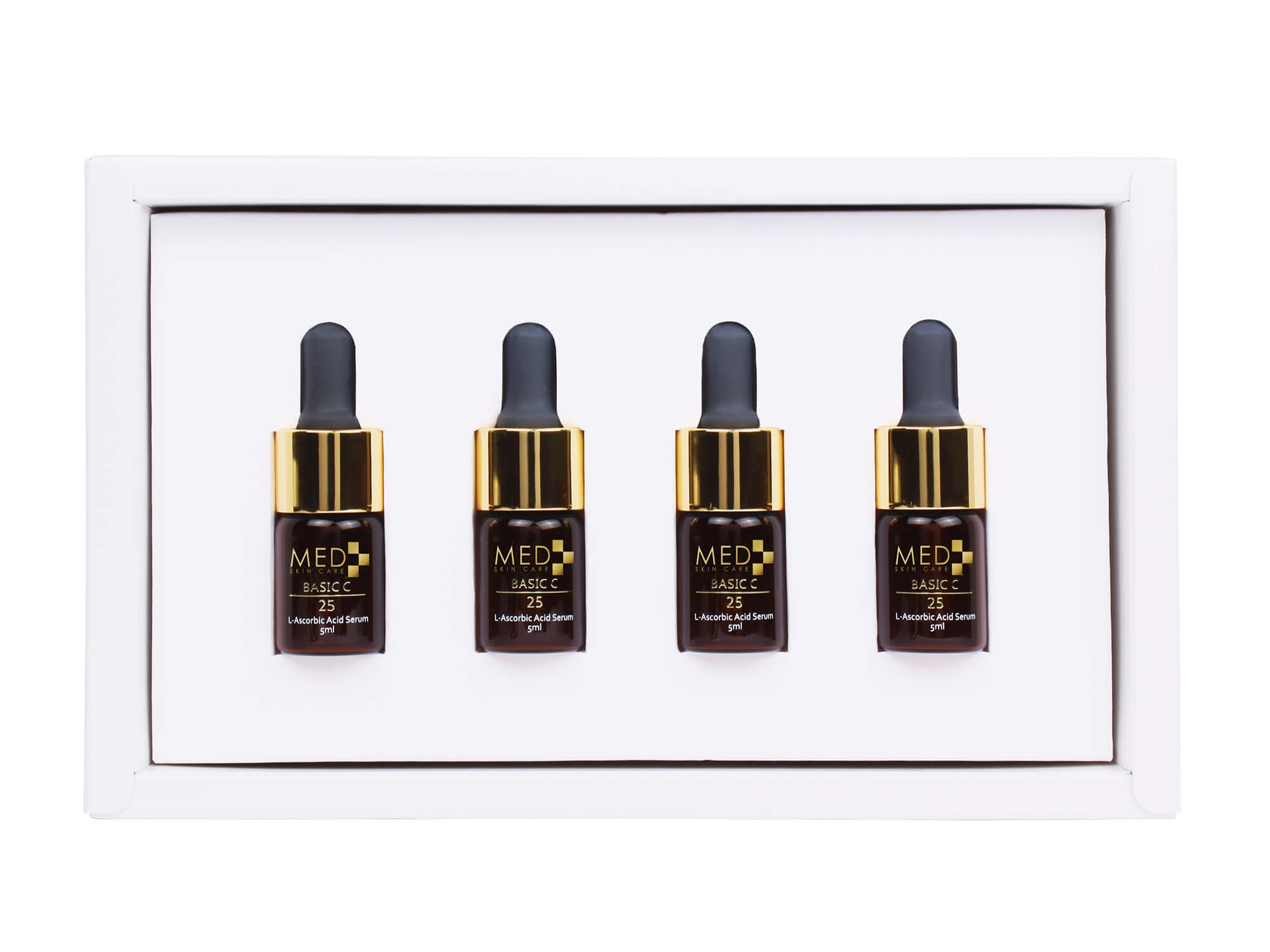 MED Skin Care 蘭陵國際 左型C25安瓶組 (4入)