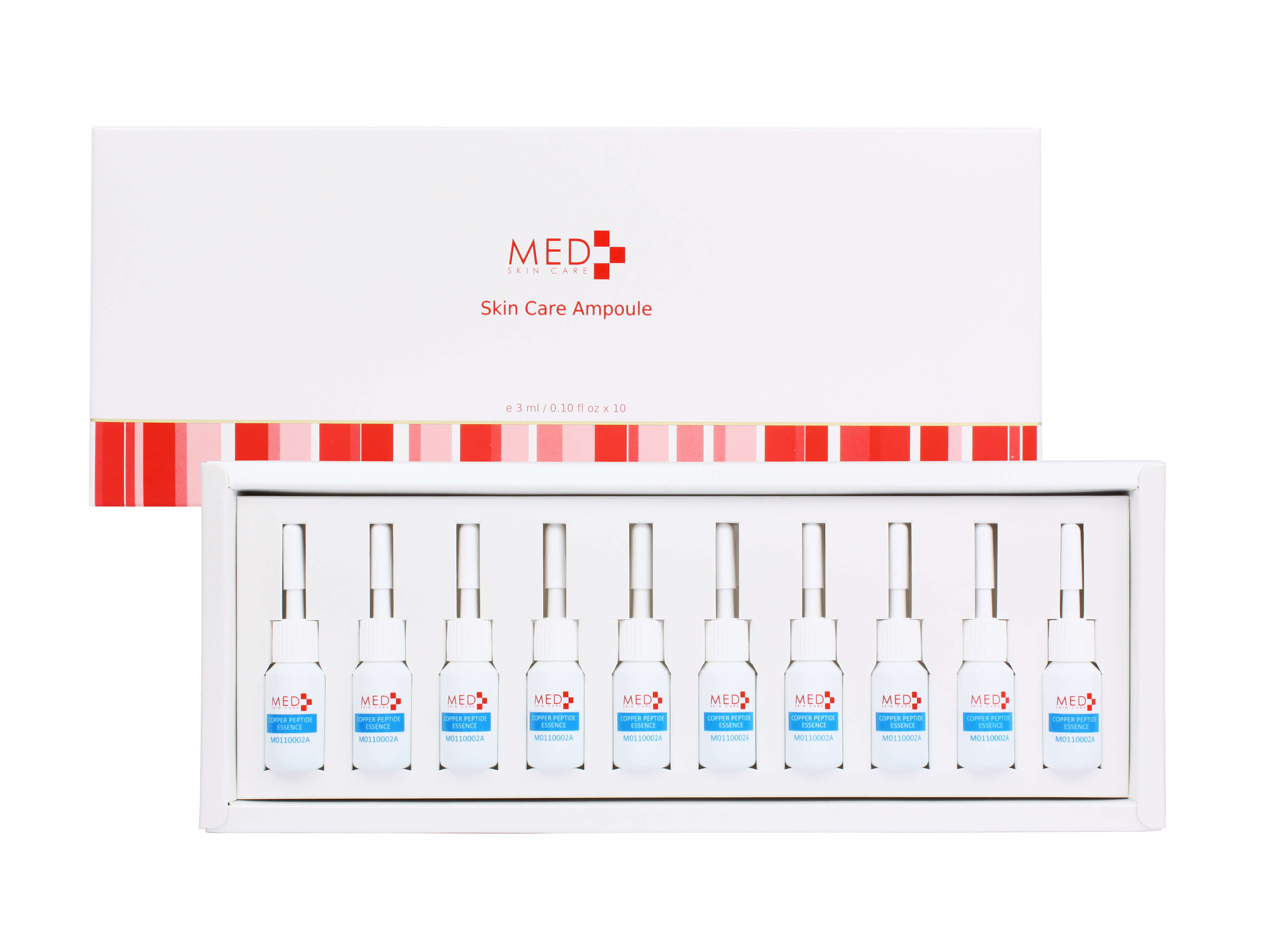 MED Skin Care 蘭陵國際 藍銅胜肽精華安瓶組