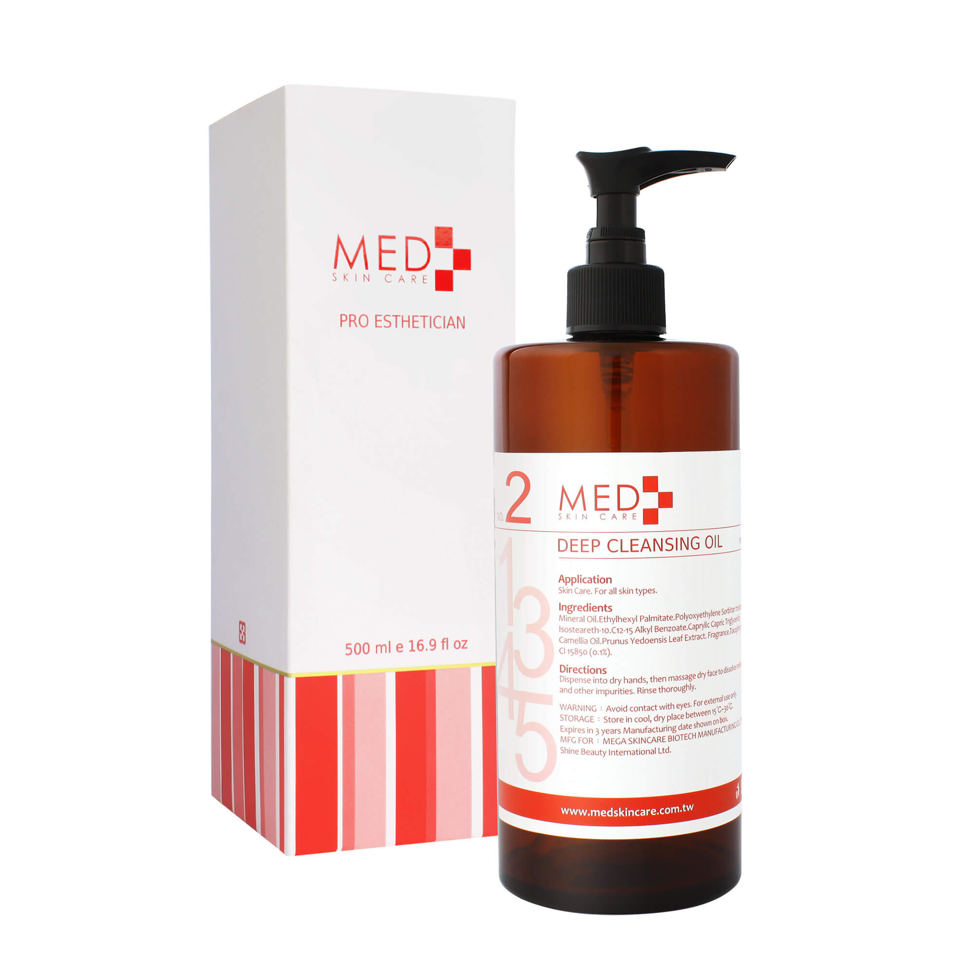 MED Skin Care Deep Cleansing Oil 500 ml