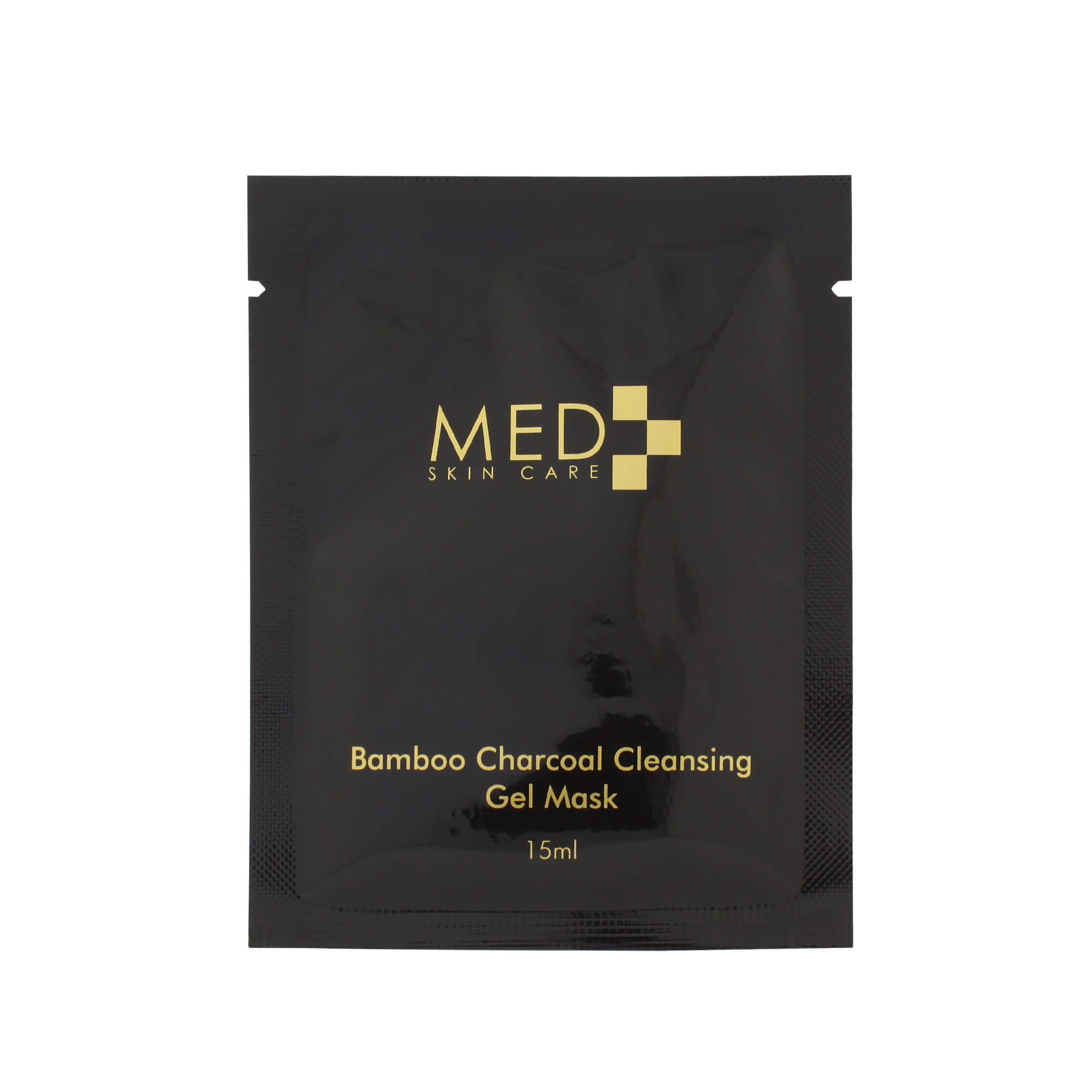 MED Skin Care Bamboo Charcoal Cleansing Gel Mask 6 pcs