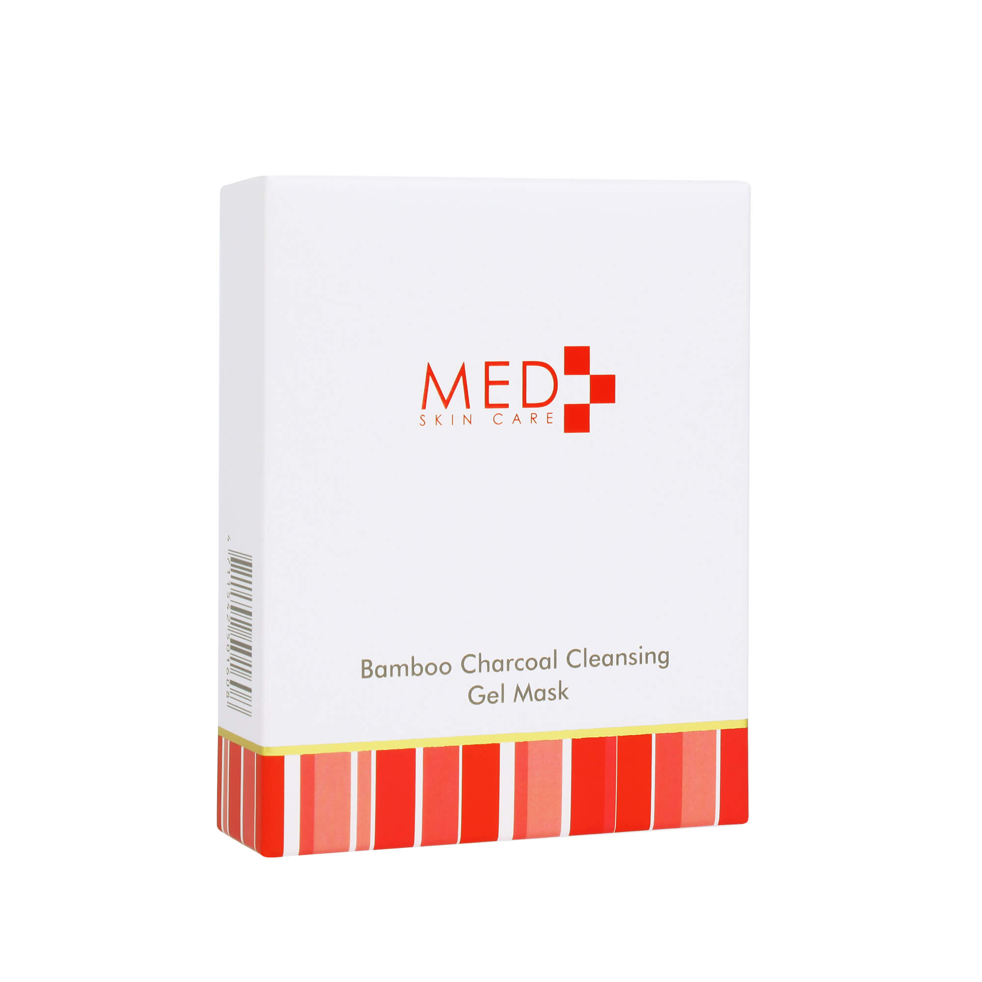 MED Skin Care Bamboo Charcoal Cleansing Gel Mask 6 pcs