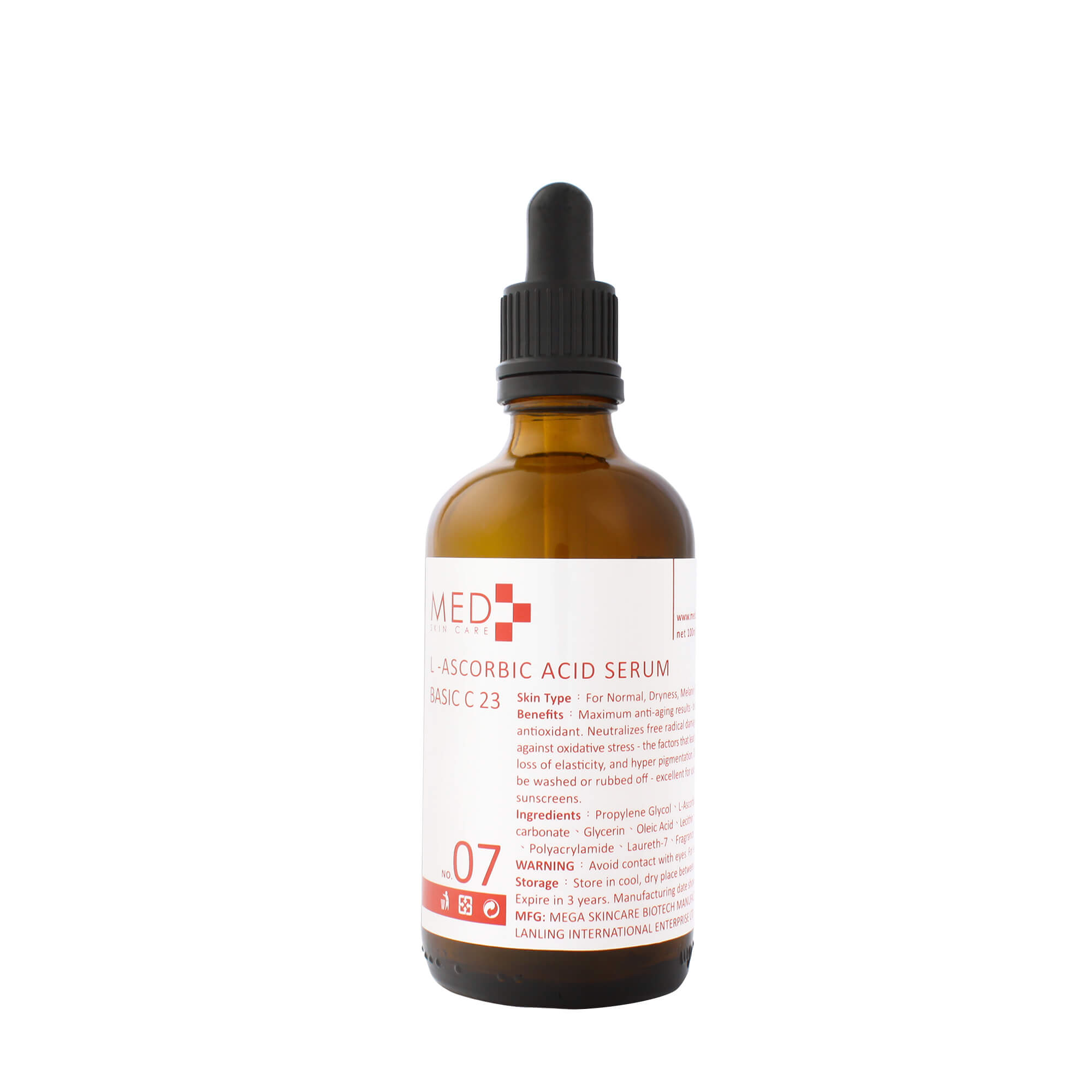 MED Skin Care BASIC C 23 L-Ascorbic Acid Serum 100 ml