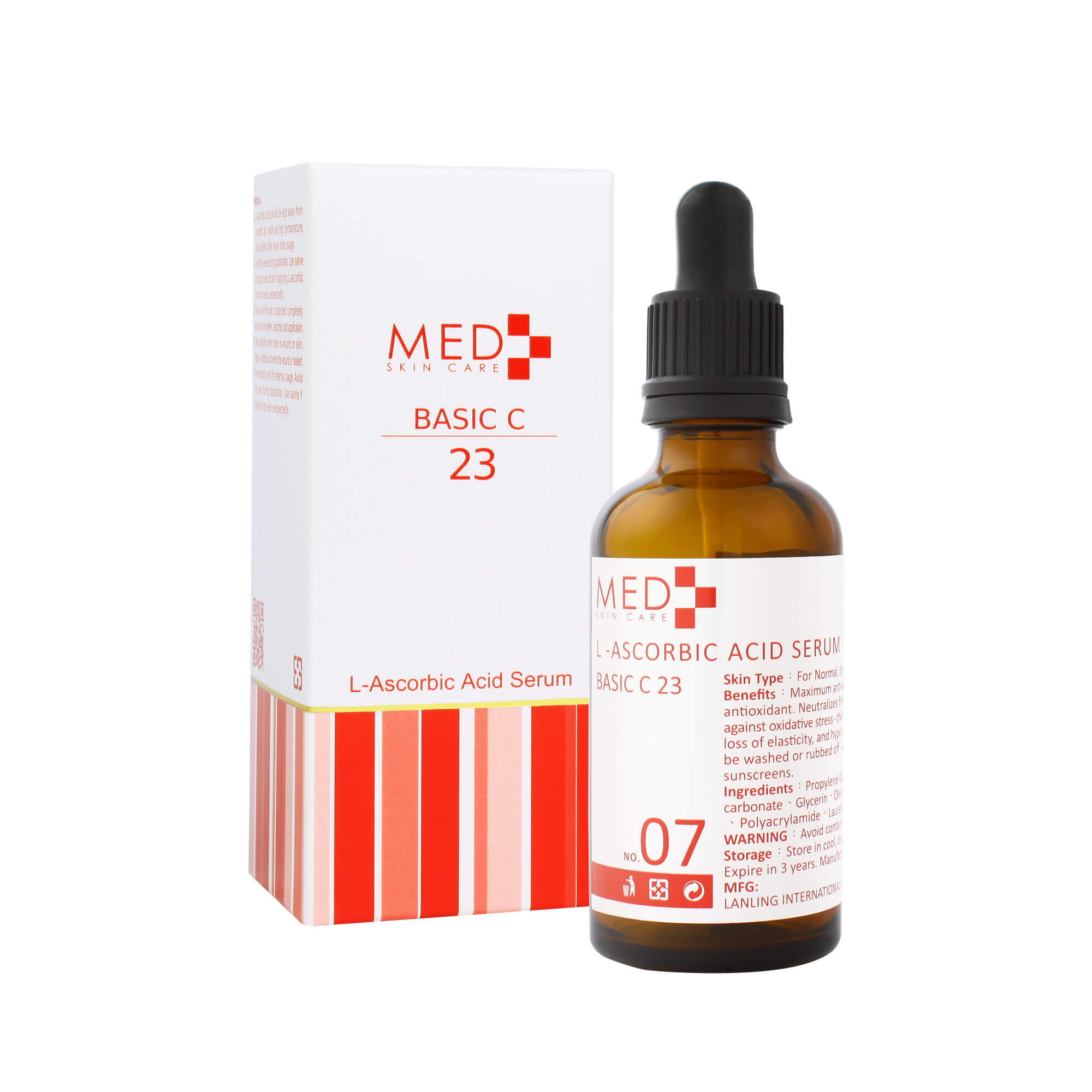 MED Skin Care BASIC C 23 L-Ascorbic Acid Serum 50 ml