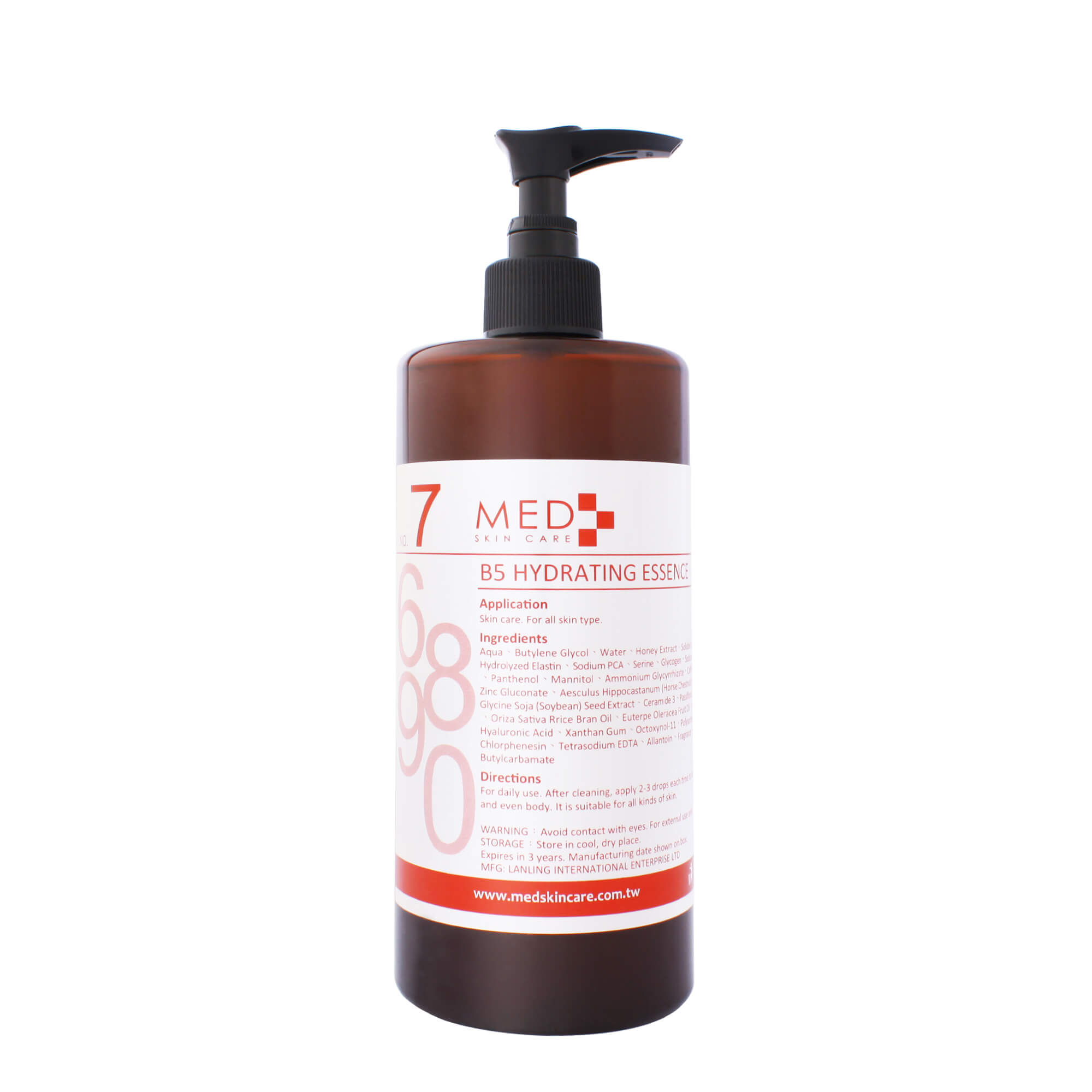 MED Skin Care B5 Hydrating Essence 500 ml